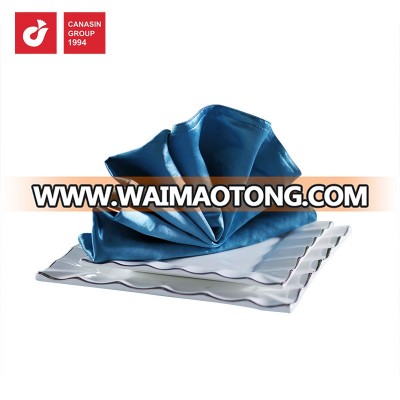 Easy Cleaning Custom Satin Soft Plain White Table Napkin Made Of Cotton And Linen For Wedding Restaurant